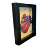 Framed Bleeding Anatomical Heart